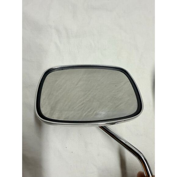 Harley Davidson Live to Ride Mirrors Square Short Stem ChromePair LH RH - Picture 15 of 16